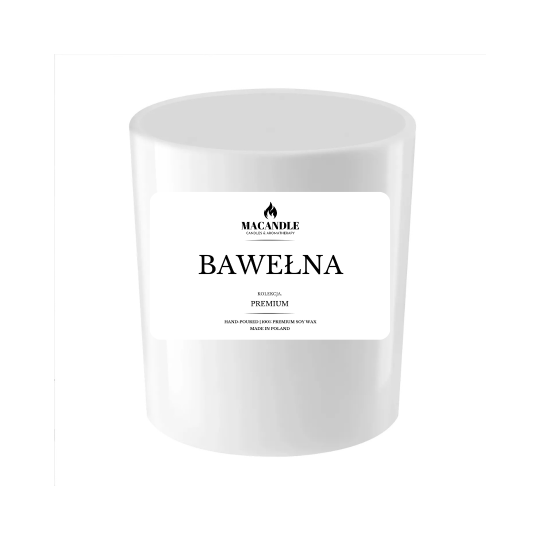BAWEŁNA Naturalna Świeca Sojowa Zapach Domu
