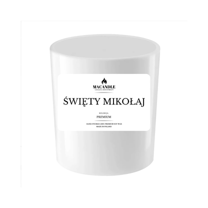 ŚWIĘTY MIKOŁAJ Naturalna Świeca Sojowa Zapach Domu 200ml/300ml