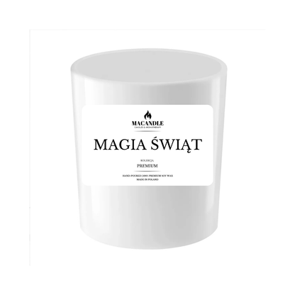 MAGIA ŚWIĄT Naturalna Świeca Sojowa Zapach Domu 200ml/300ml