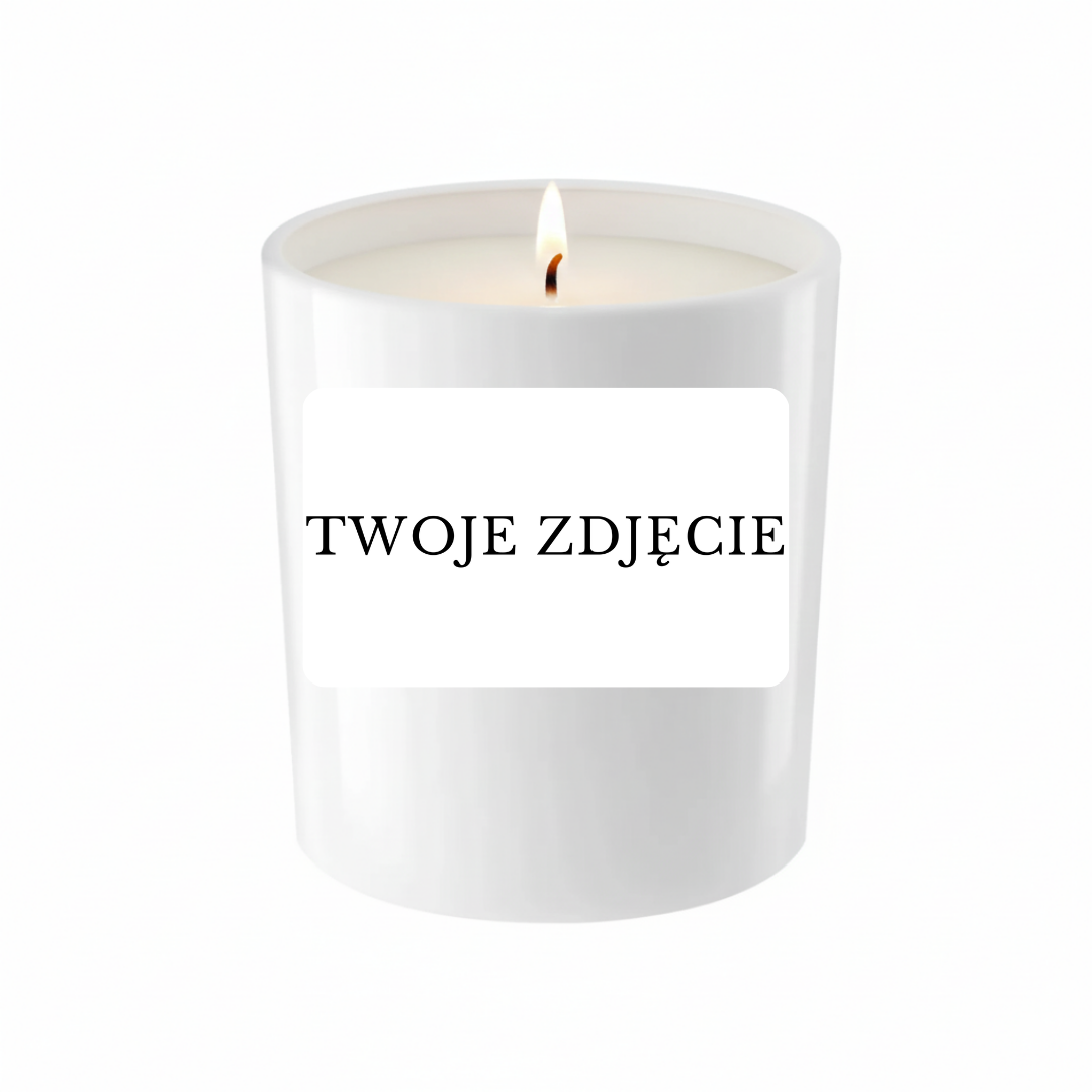 Personalizowana Świeca Sojowa MACANDLE na Prezent – Z Etykietą, Ręcznie Robiona, 100% Naturalny Wosk Sojowy