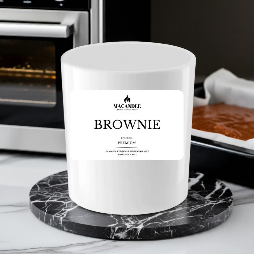 BROWNIE Naturalna Świeca Sojowa Zapach Domu