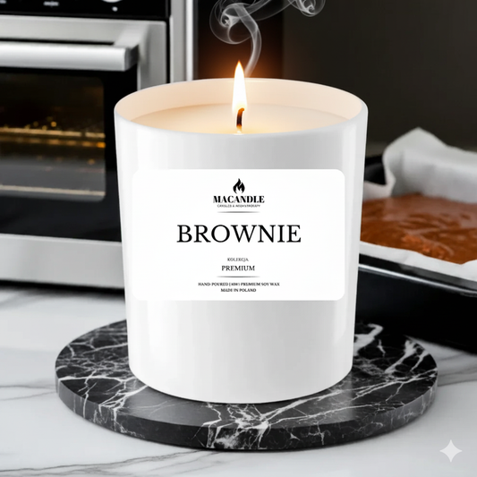 BROWNIE Naturalna Świeca Sojowa Zapach Domu