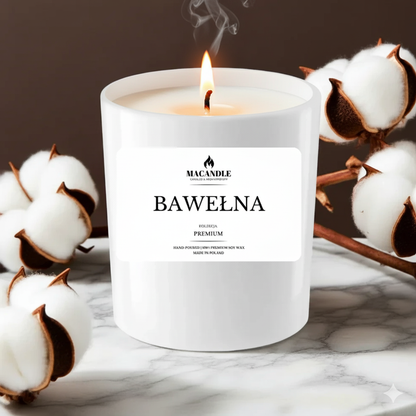 BAWEŁNA Naturalna Świeca Sojowa Zapach Domu 200ml/300ml